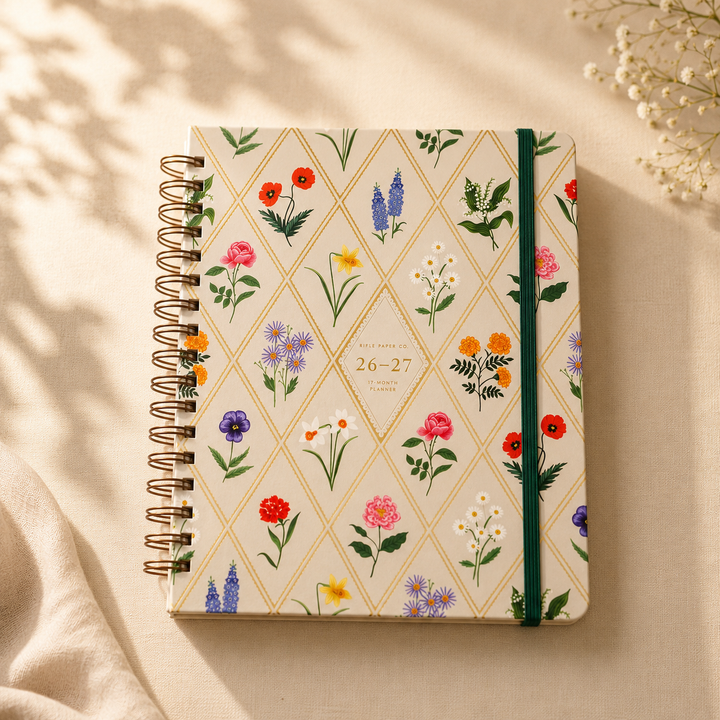 أجندة 2026–2027 من Rifle Paper Co.