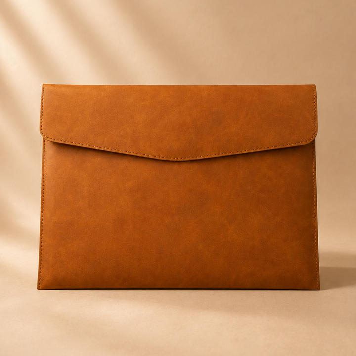 Brown Leather Document Folder