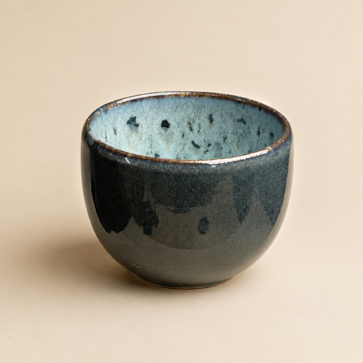 كاسة كابوتشينو Leopard Blue
