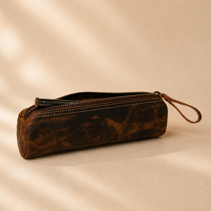 Leather Pencil Case
