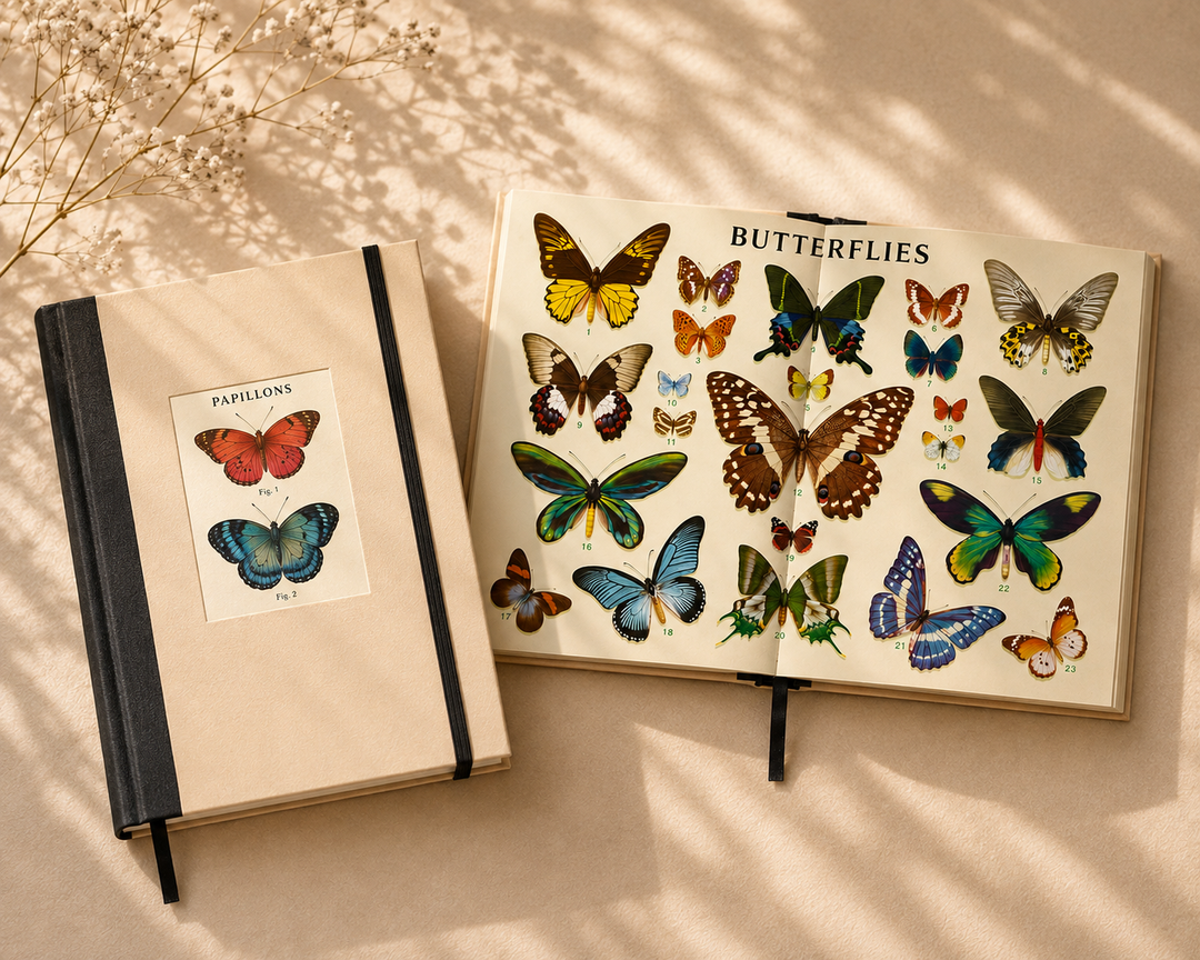 دفتر مسطر Butterflies