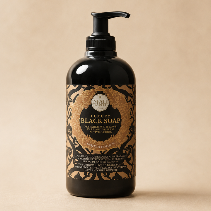 Luxury Black Soap Set