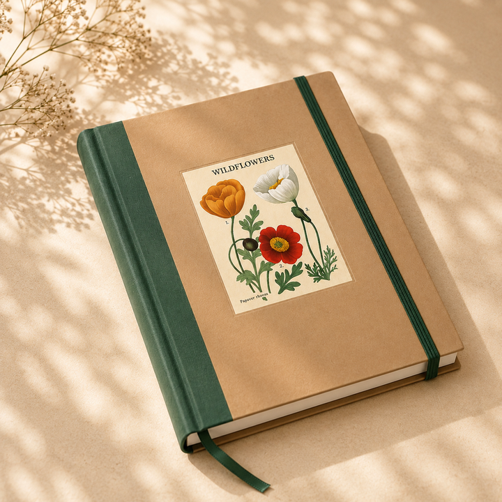 دفتر مسطر Wildflowers
