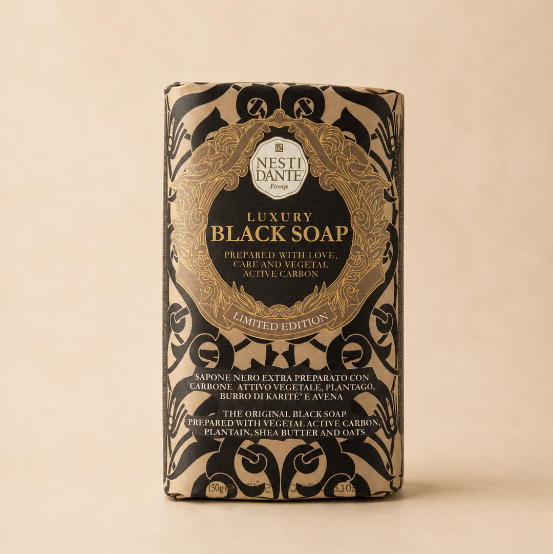 Luxury Black Soap Set