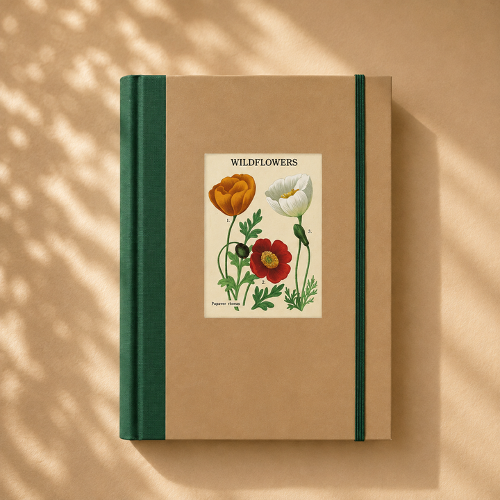 دفتر مسطر Wildflowers