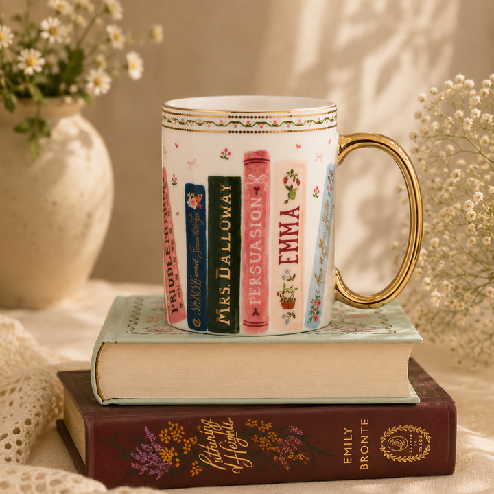 كوب بورسلان من Rifle Paper Co. ☕🌸