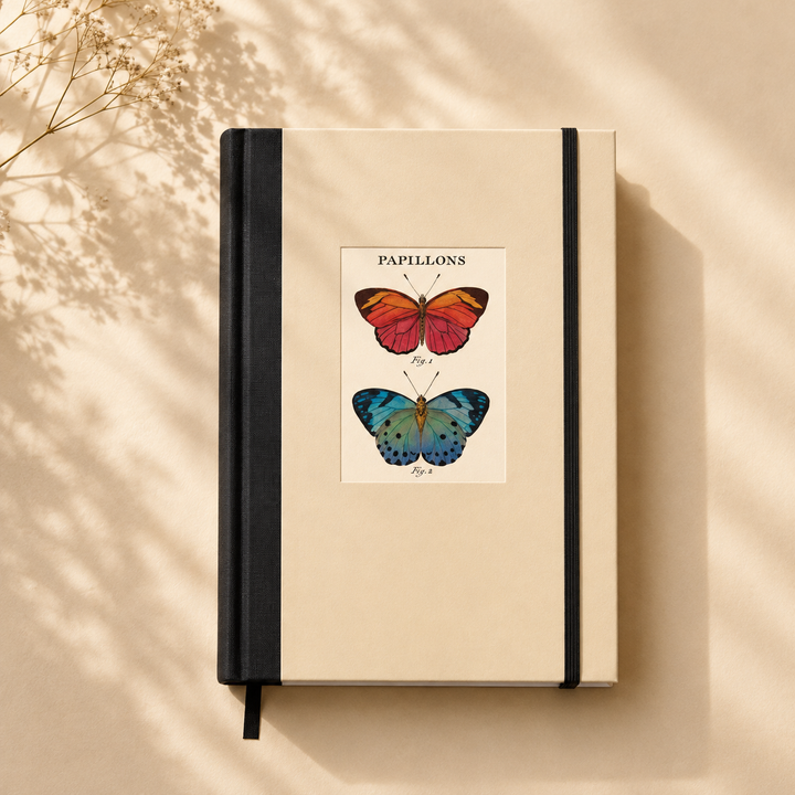 دفتر مسطر Butterflies