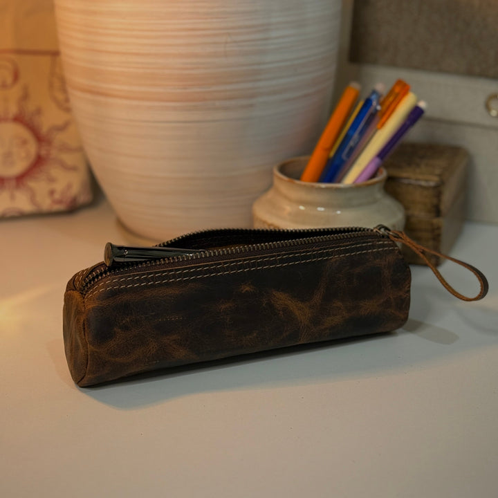 Leather Pencil Case